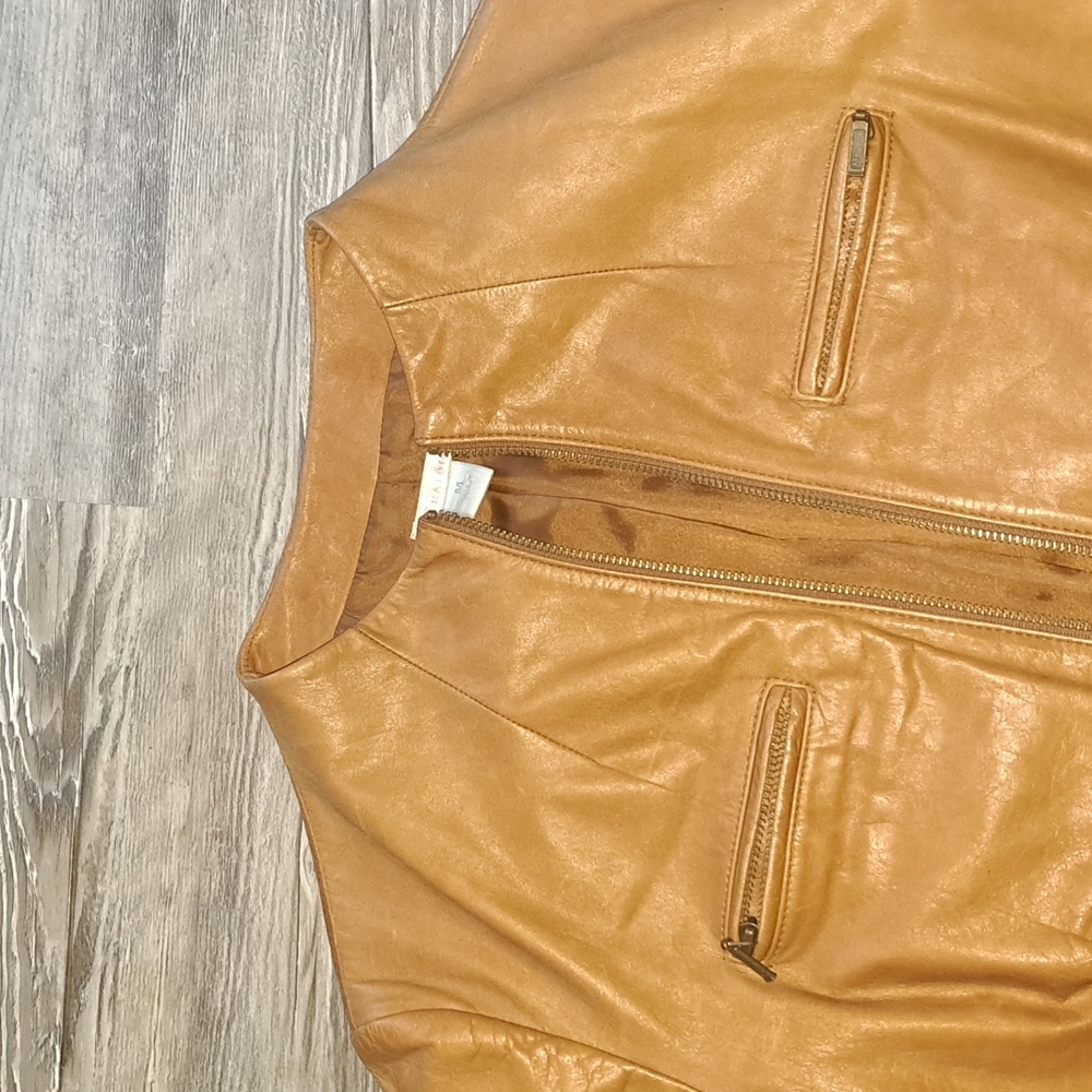 Halogen Leather Jacket - image 3